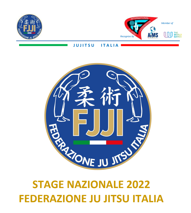 Stage Nazionale 2022 Federazione Ju Jitsu Italia